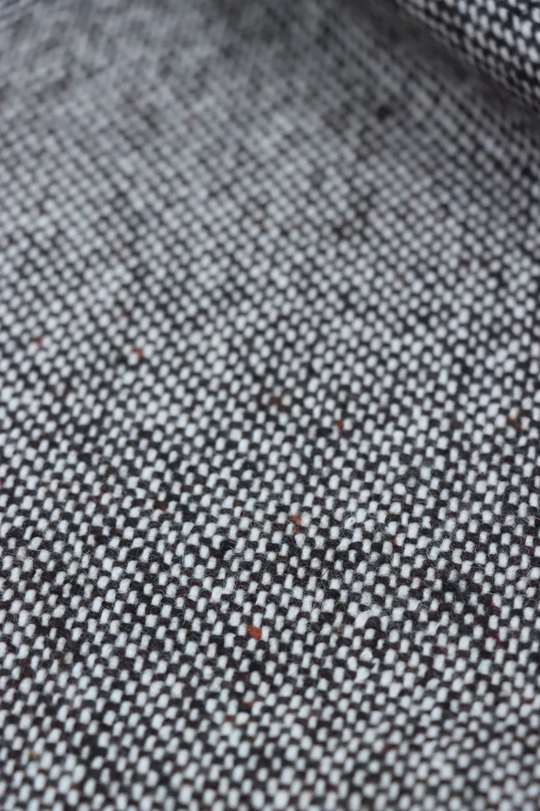 1YD 12IN FLAWED REMNANT; Jacobean Tweed Wool Coating