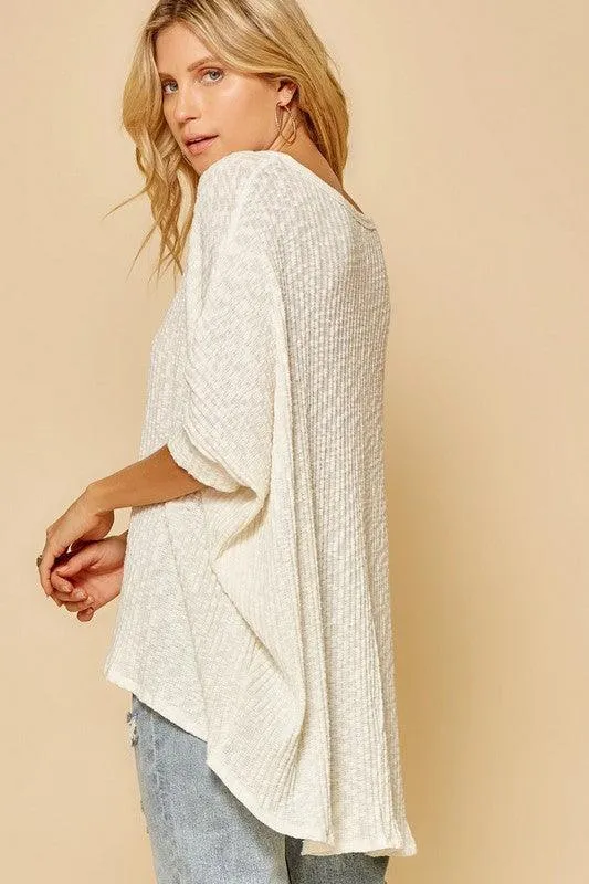 Ainsley Knit Top in Ivory