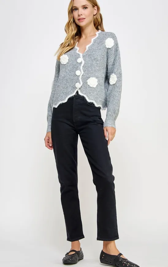 Camellia Cardigan Sweater