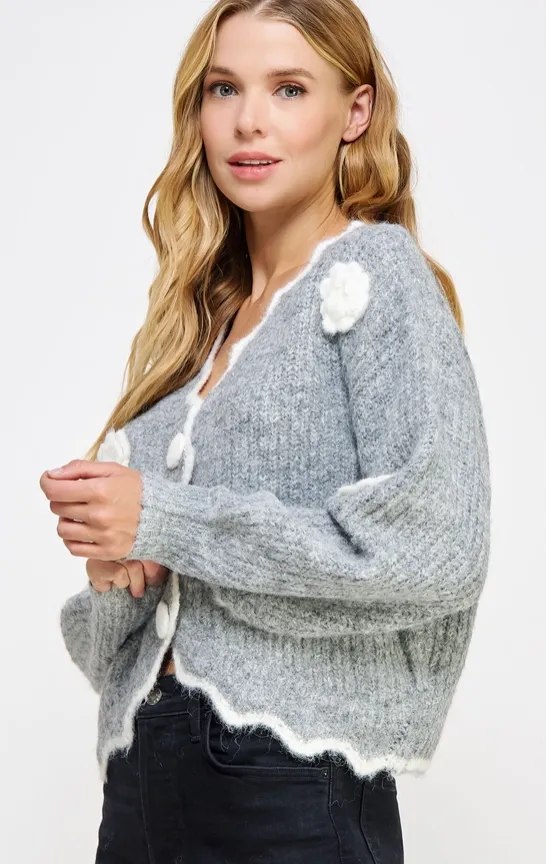 Camellia Cardigan Sweater