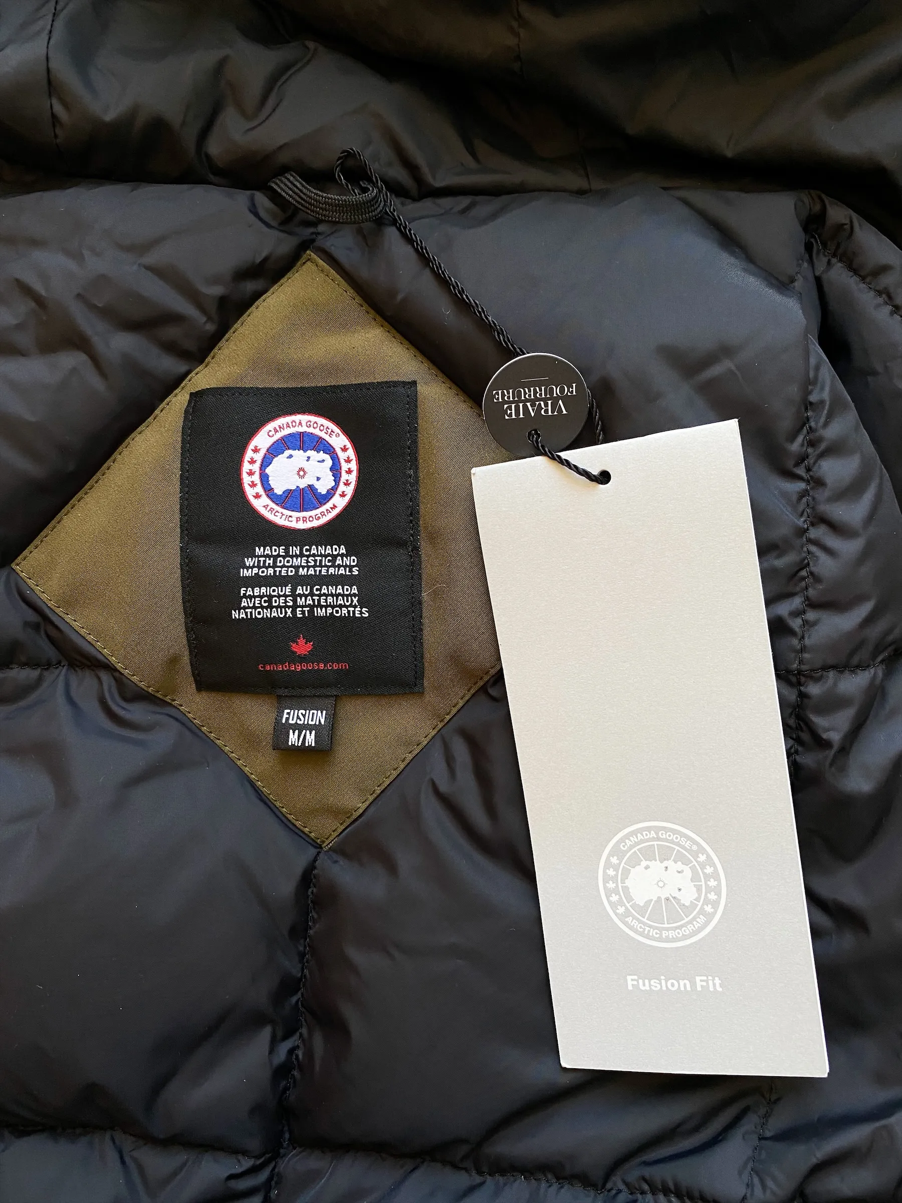 Canada Goose Military Green Langford Fusion Men's Jacket