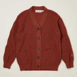 Cardigan Oversized Russet