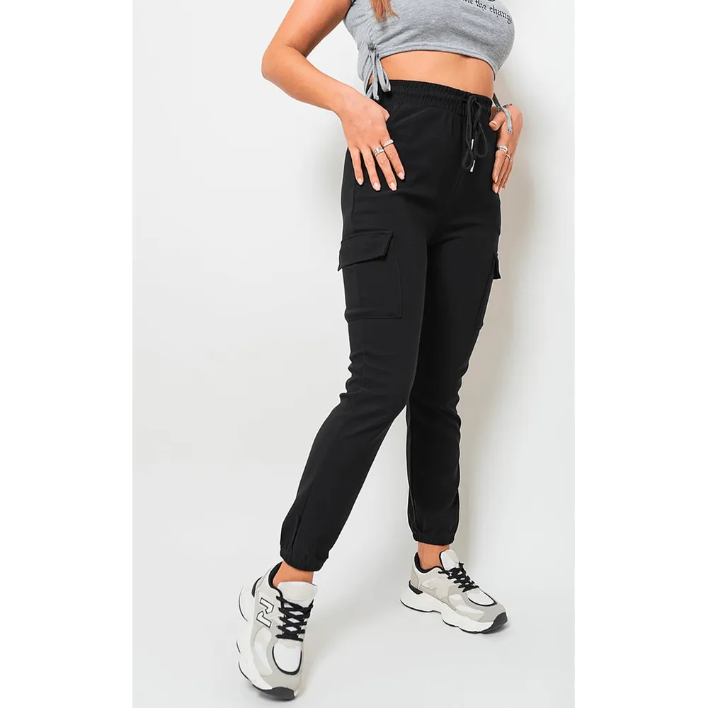 Cargo Pocket Trouser With Drawstring