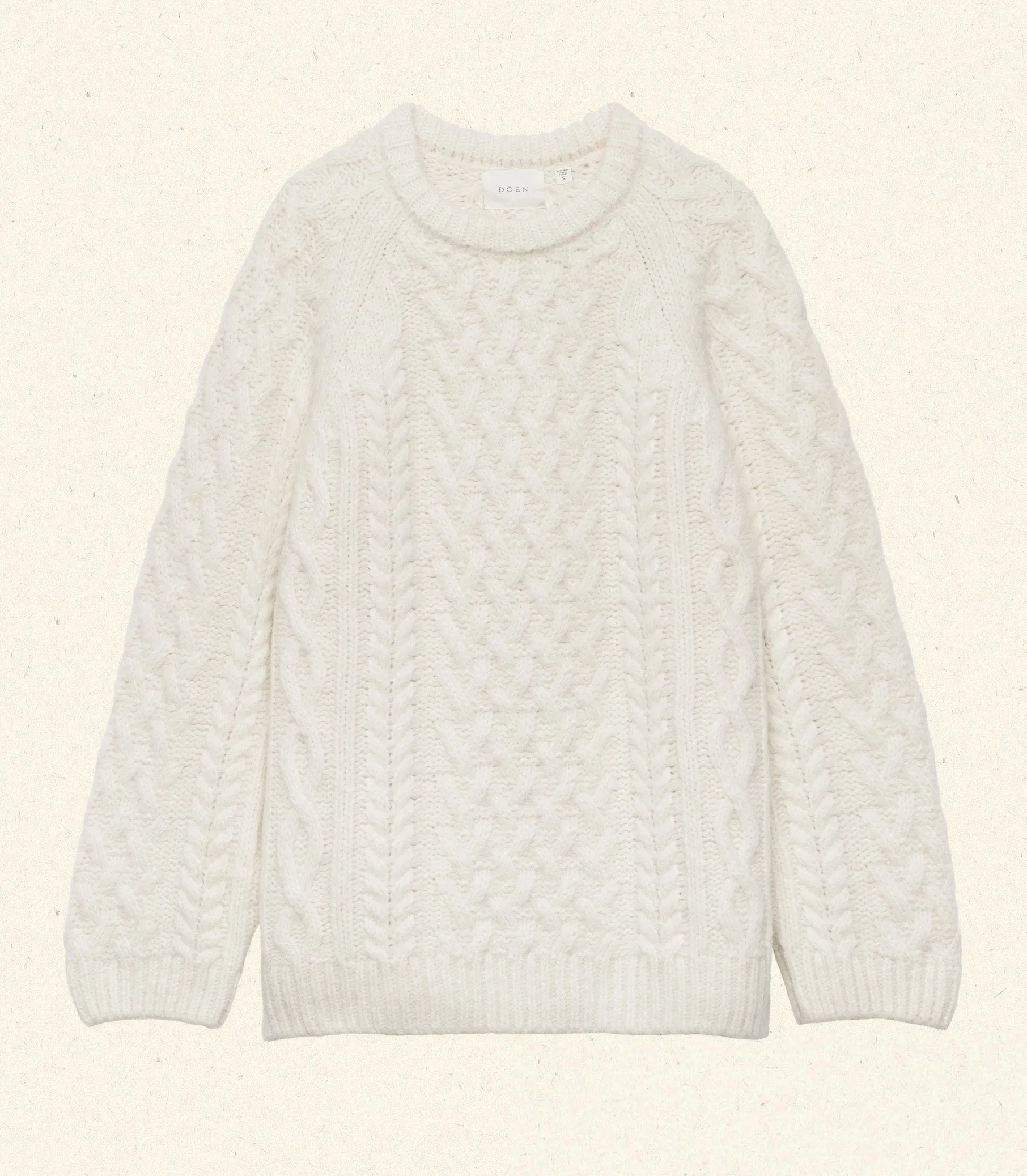 CLARENDON SWEATER -- IVORY