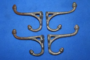 Classic design Cast Iron Wall Hooks Double Hook 3 inch Volume Priced - H-76