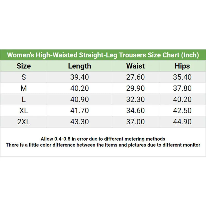 Colorful Nightamre Artwork Women's High-waisted Wide Leg Pants