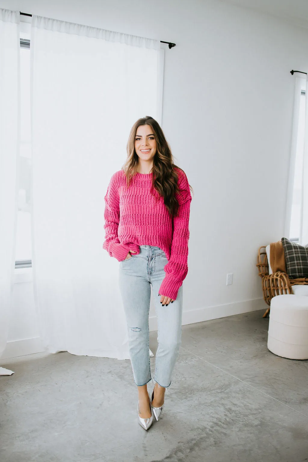 Comfy Cutie Chenille Sweater