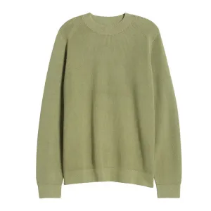 Custom Wholesale 100% Cotton Men Knit Sweater - Solid Crew Neck - OEM/ODM Sweater Manufacturer