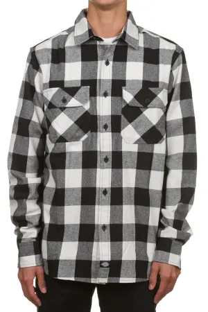 Dickies - Sacremento II Regular Fit LS Shirt - Vintage White