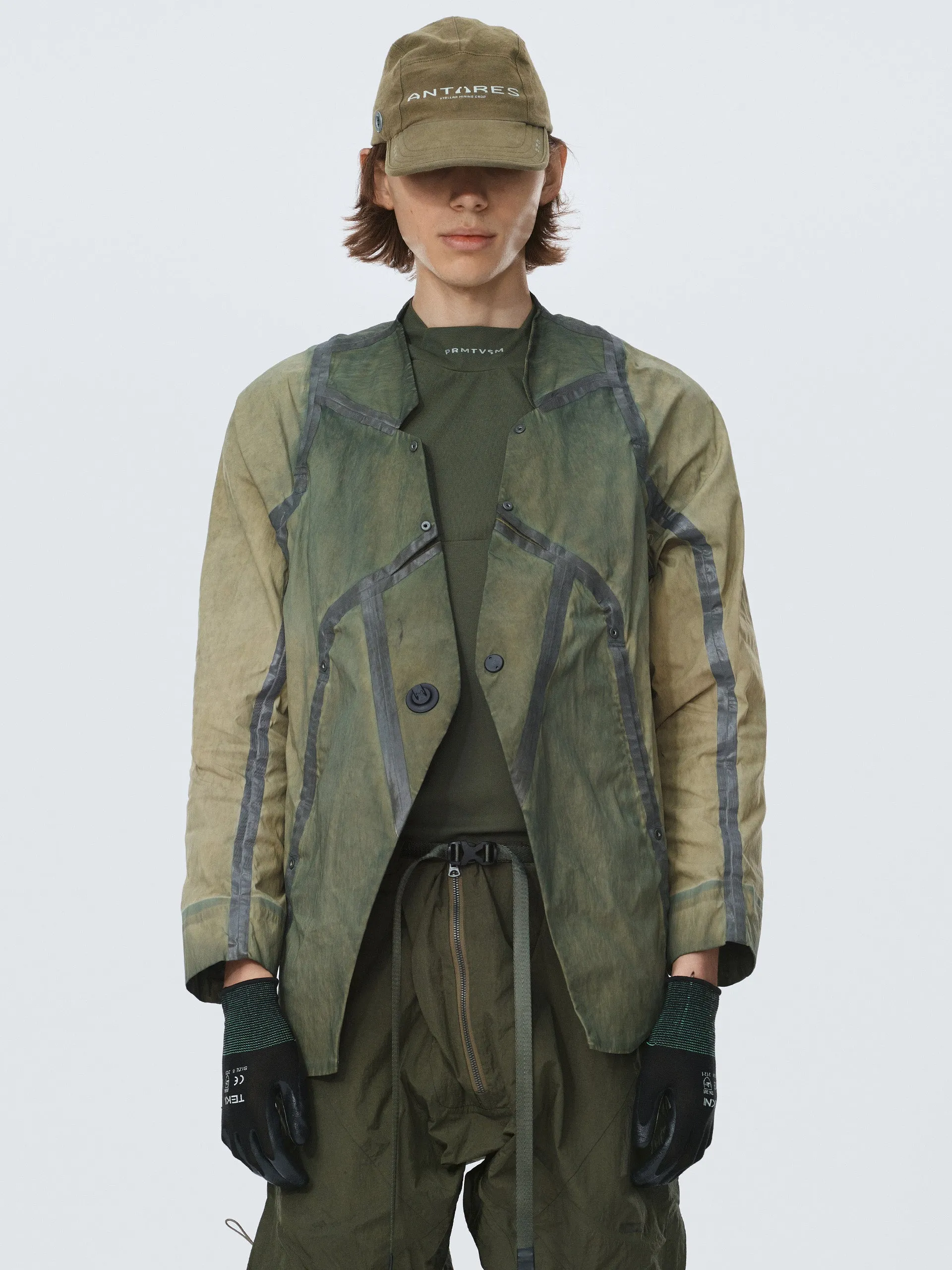 eccaf / carbon geo-blazer