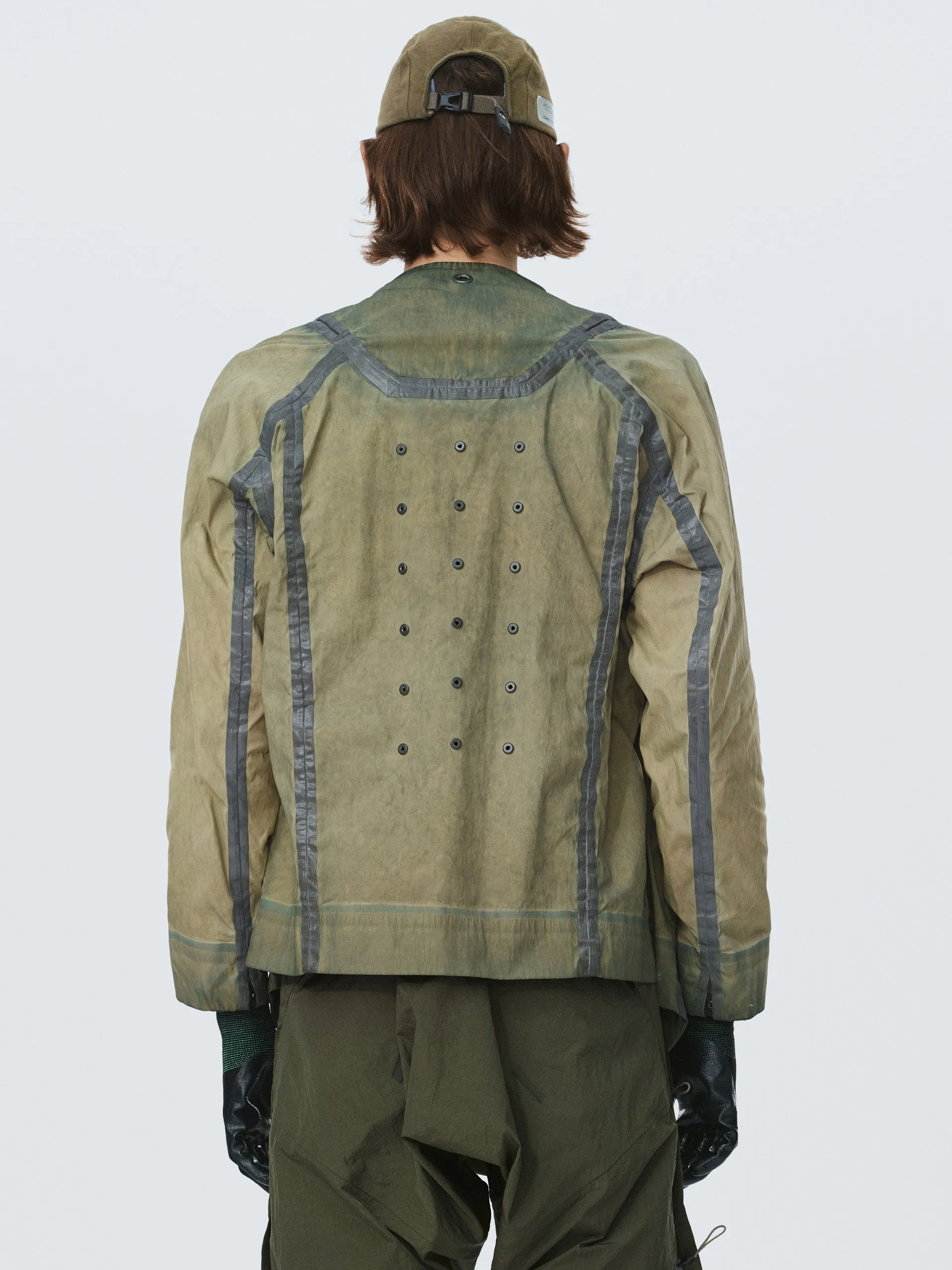 eccaf / carbon geo-blazer