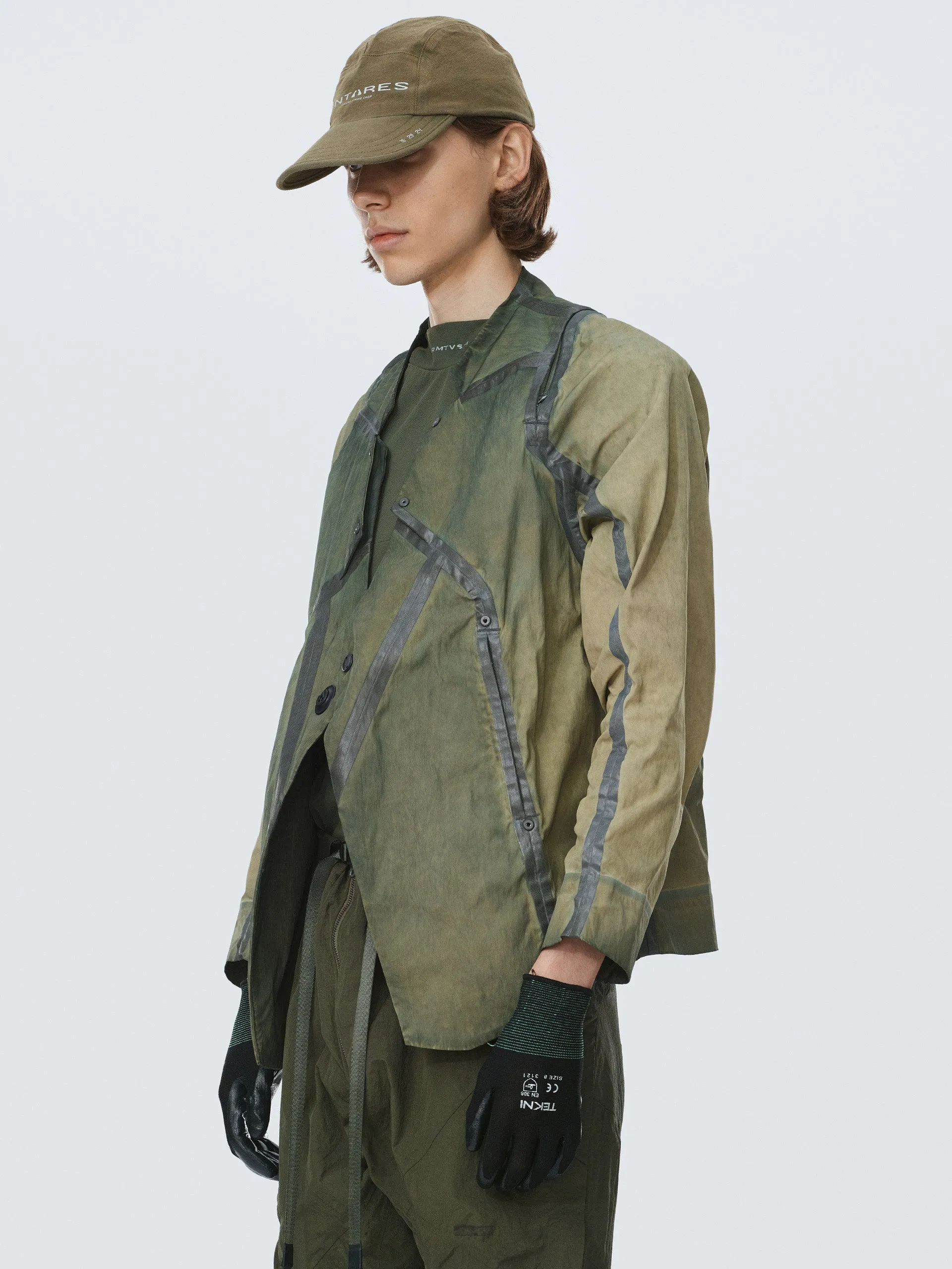 eccaf / carbon geo-blazer