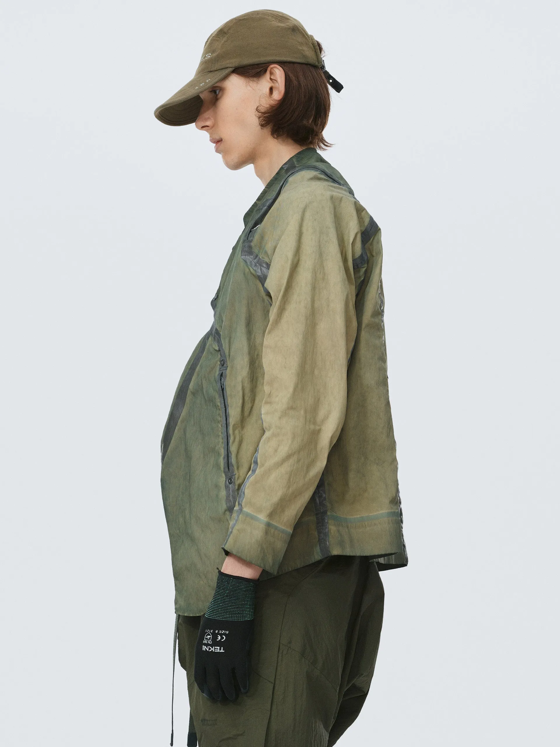 eccaf / carbon geo-blazer