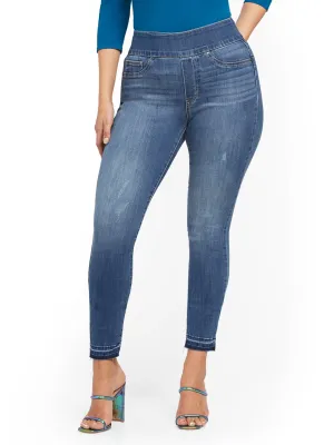 Feel Good Pull-On Legging - Blue Honey