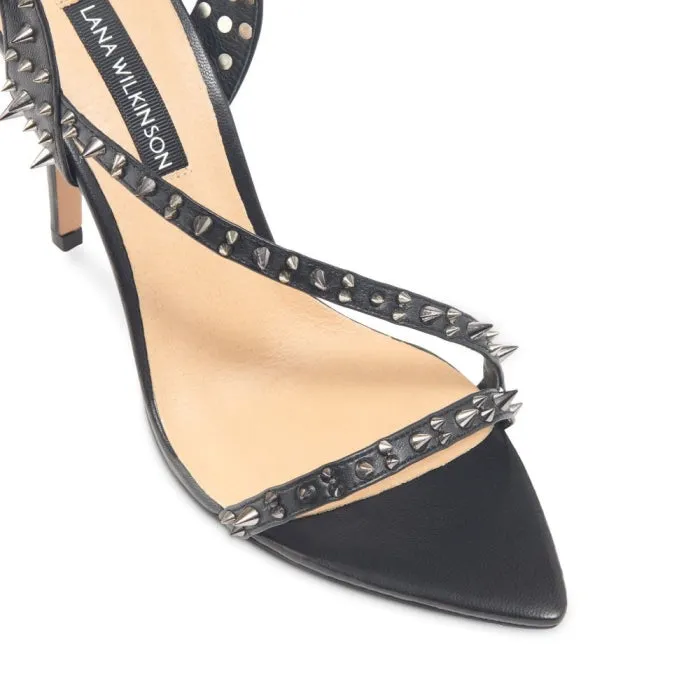 Fiona Sandal Black Leather
