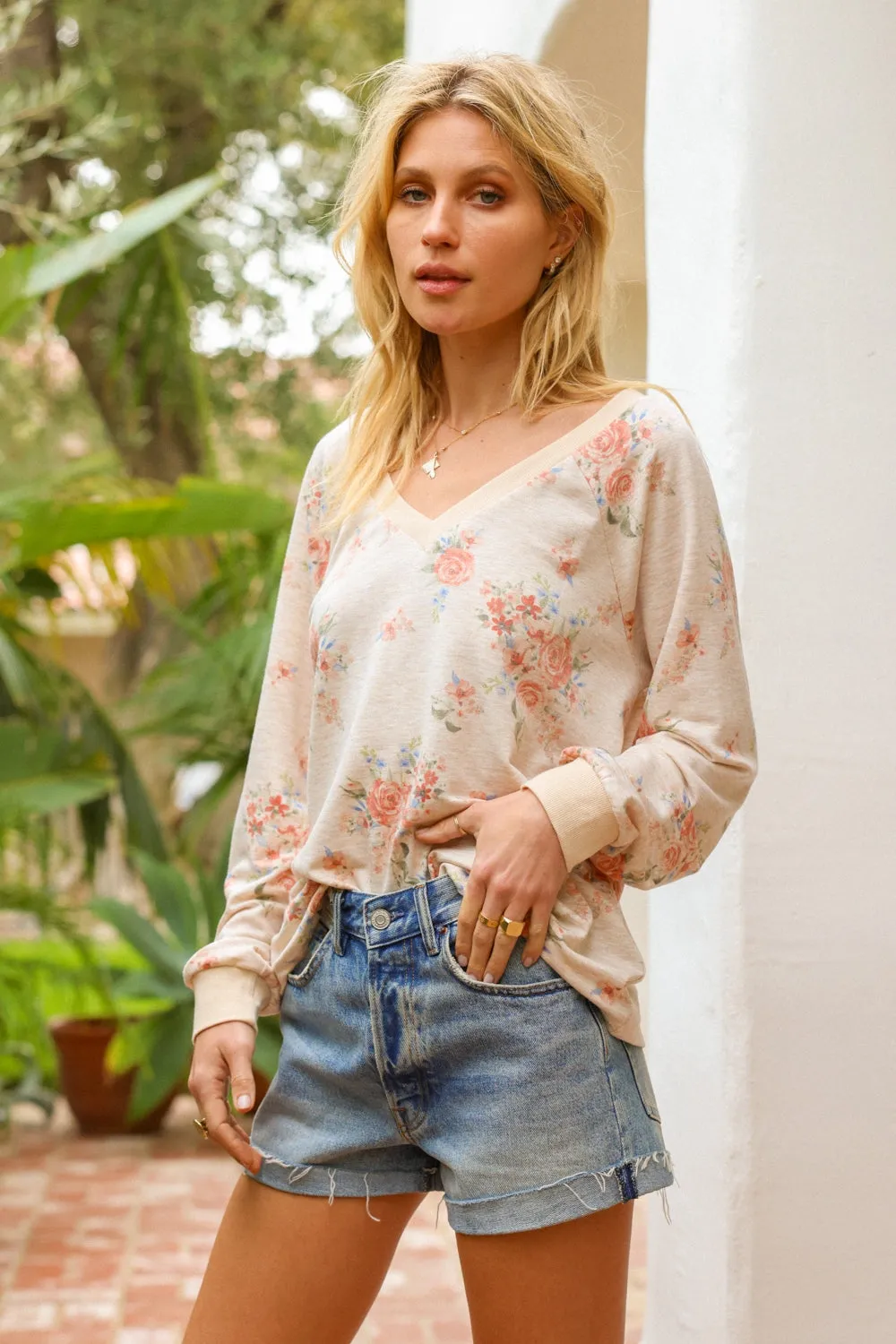 Flirty in Floral Top