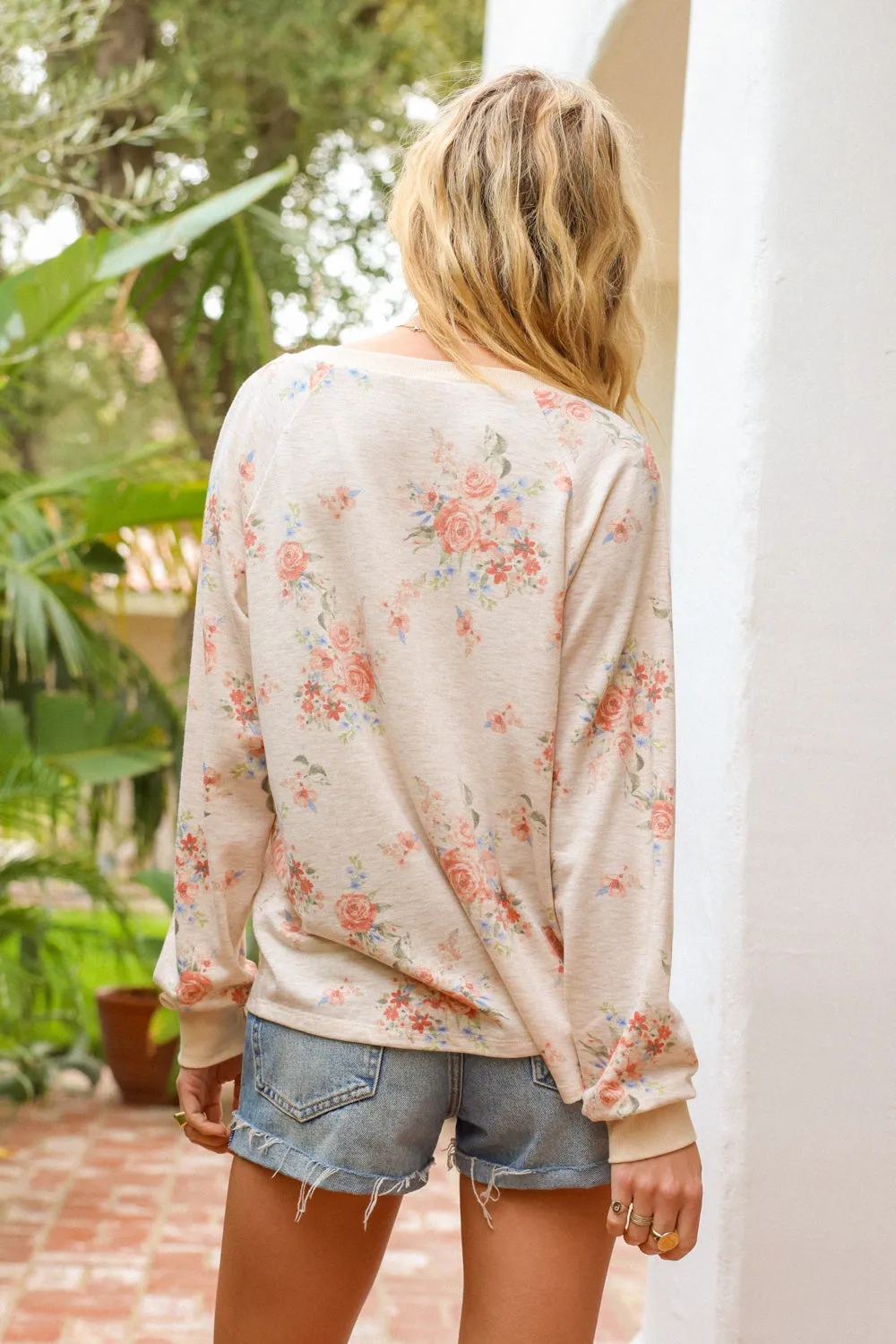 Flirty in Floral Top