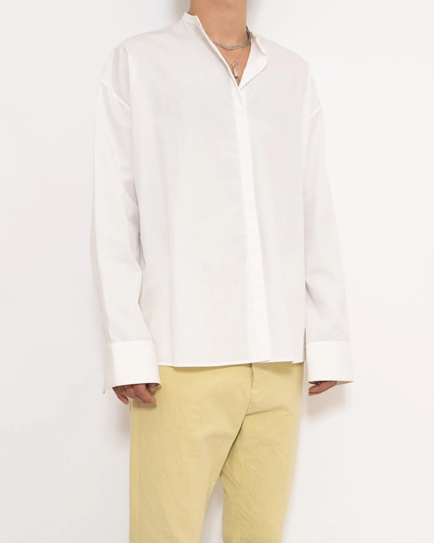 FW20 Classic Mao Collar Shirt Sample