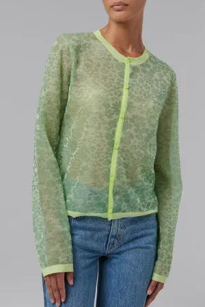 Green Granny Cardigan