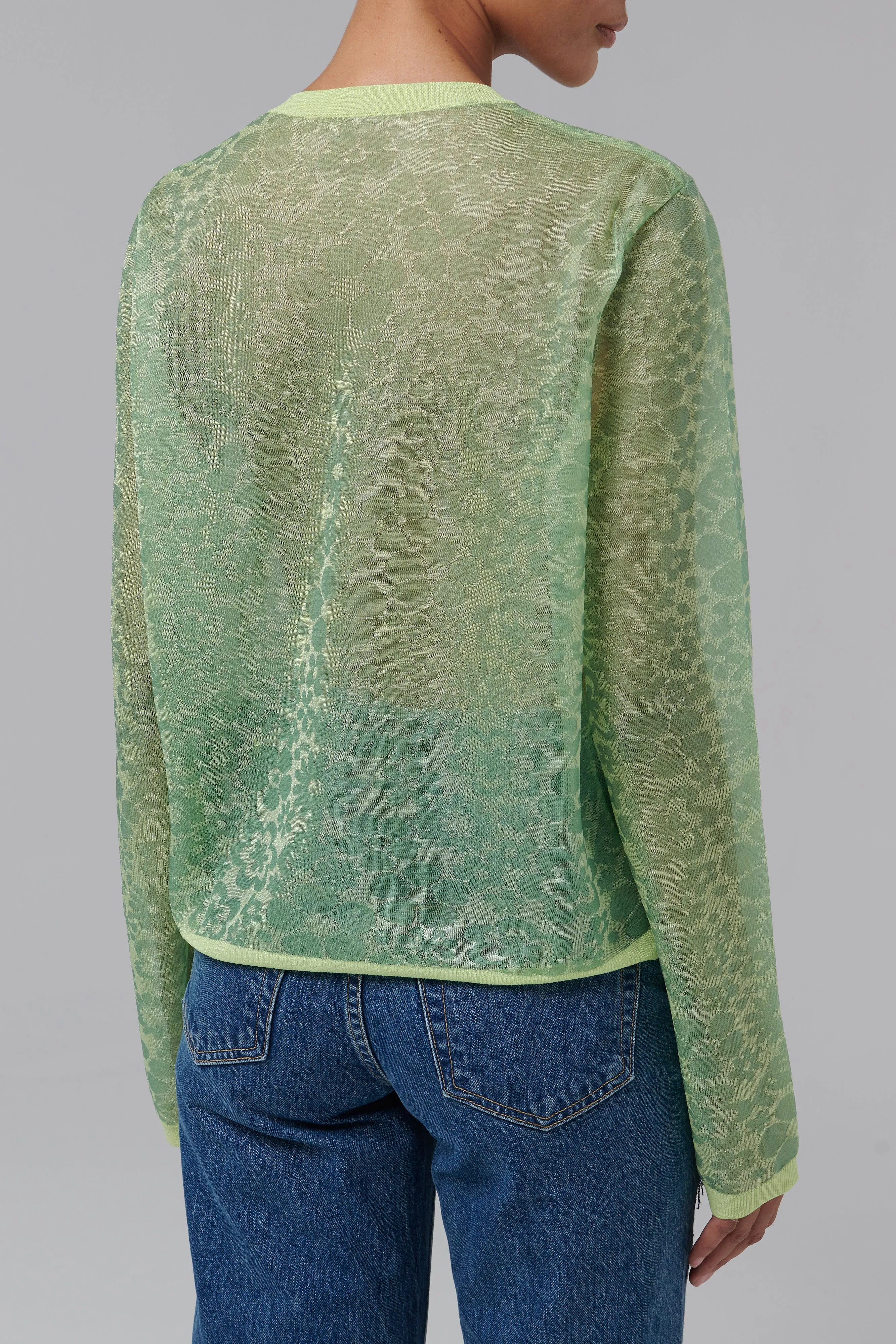 Green Granny Cardigan
