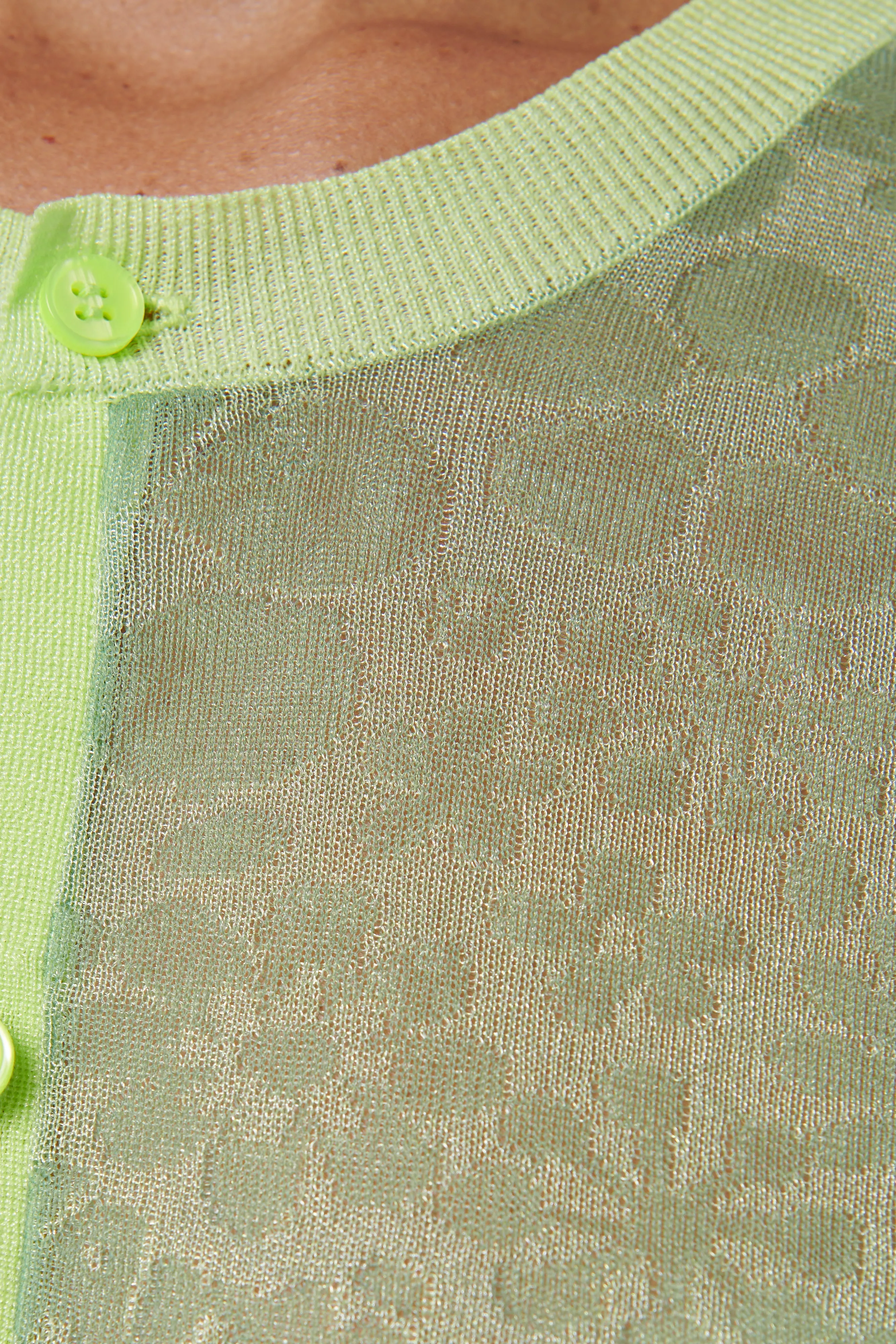 Green Granny Cardigan