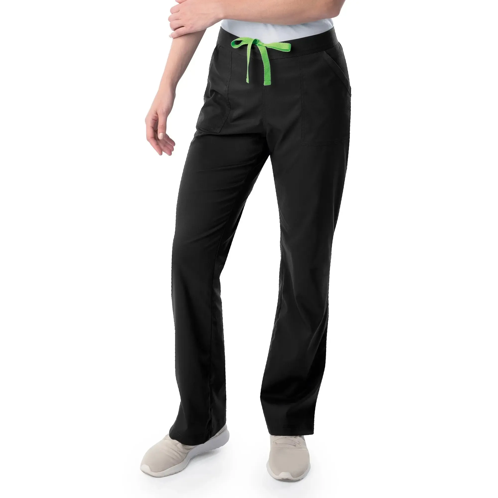 Landau ProFlex Women's Straight-Leg Cargo Scrub Pants - Petite Size