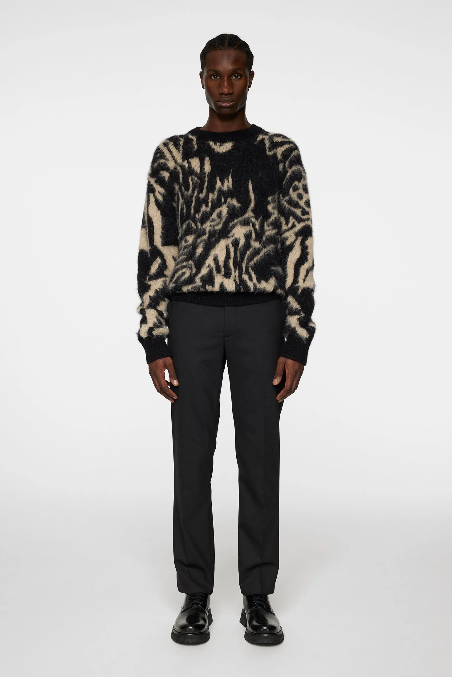 Lois T Stretch Twill Pants / Black