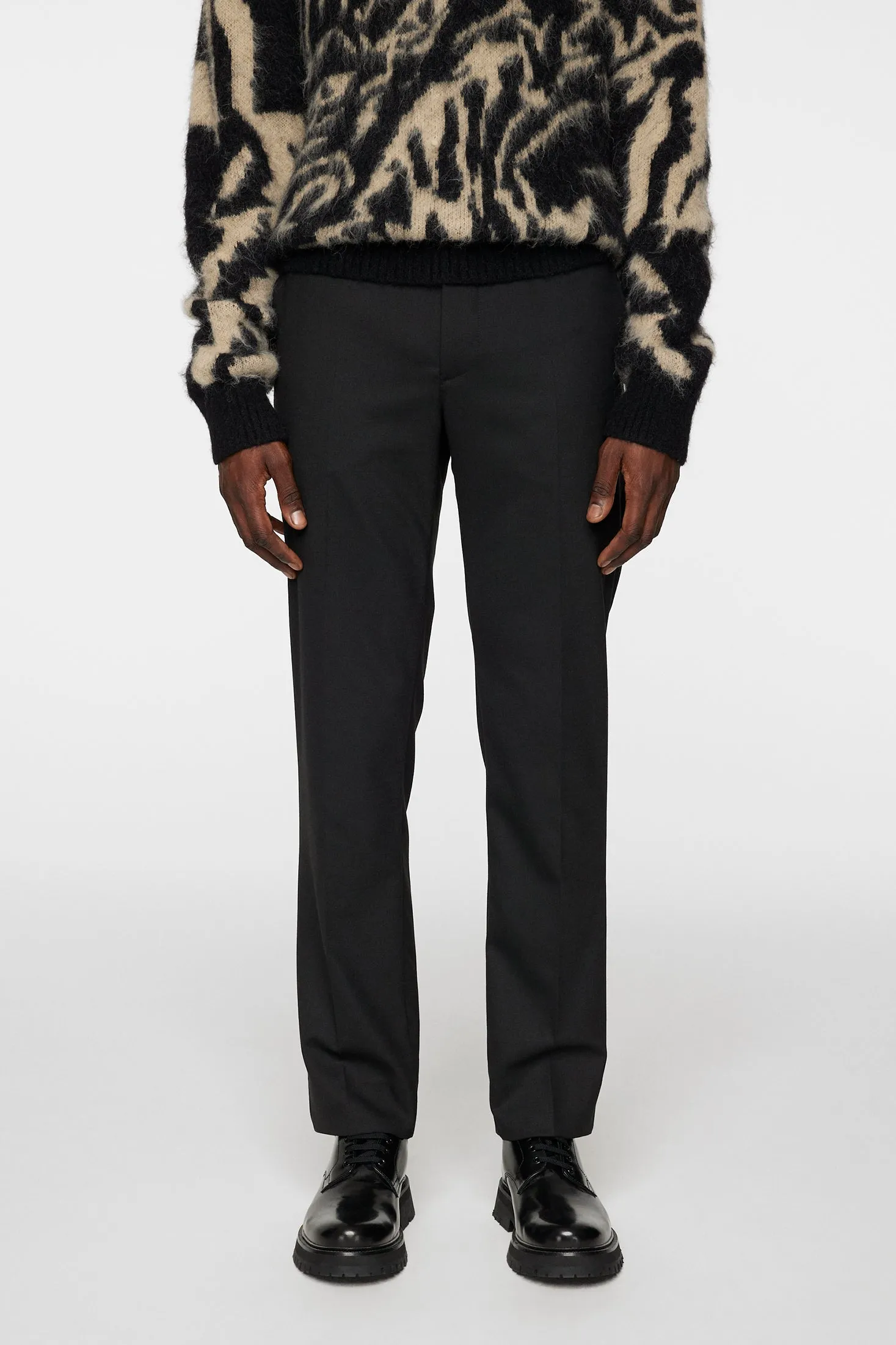 Lois T Stretch Twill Pants / Black