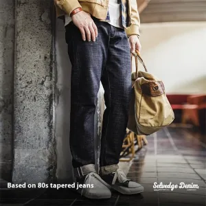 Madden Workwear American Retro Straight Jeans– Denim Blue Men's Trousers