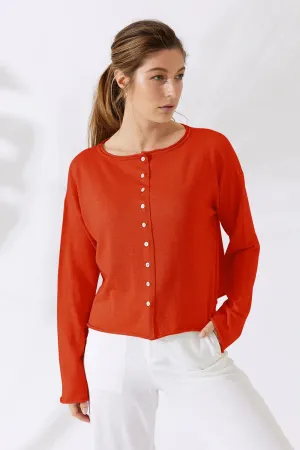 Malta Reversible Cashmere Blend Cardi