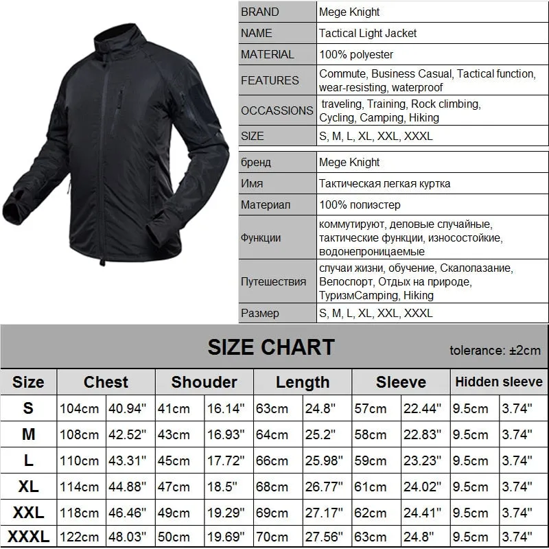 MEGE Men's Waterproof Military Tactical Jacket Men Warm Windbreaker Bomber Jacket Camouflage Hooded Coat US Army chaqueta hombre
