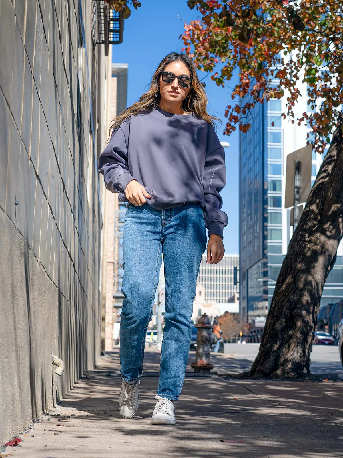 Notorious Sweater - Blue Gray