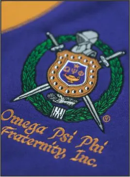 Omega Greek Letter Cardigan