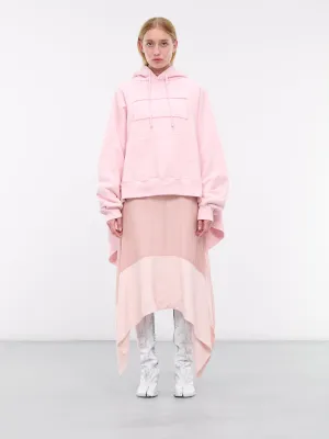 Open Back Hoodie (S2WJEHO04-PINK-FADE-OUT)