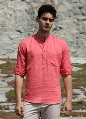 Silvassa Coral Kurta