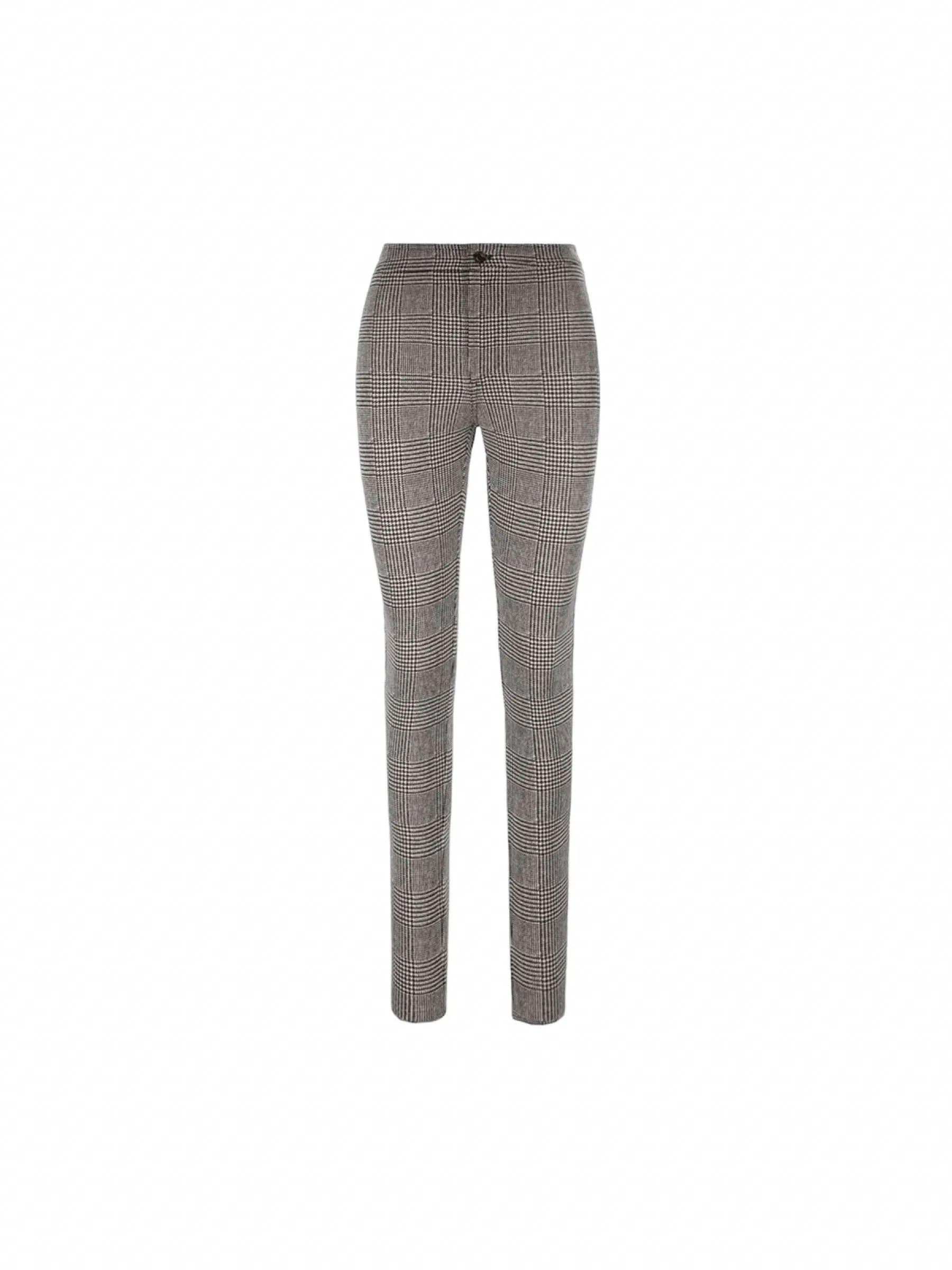 Slim-fit Prince of Wales Trousers