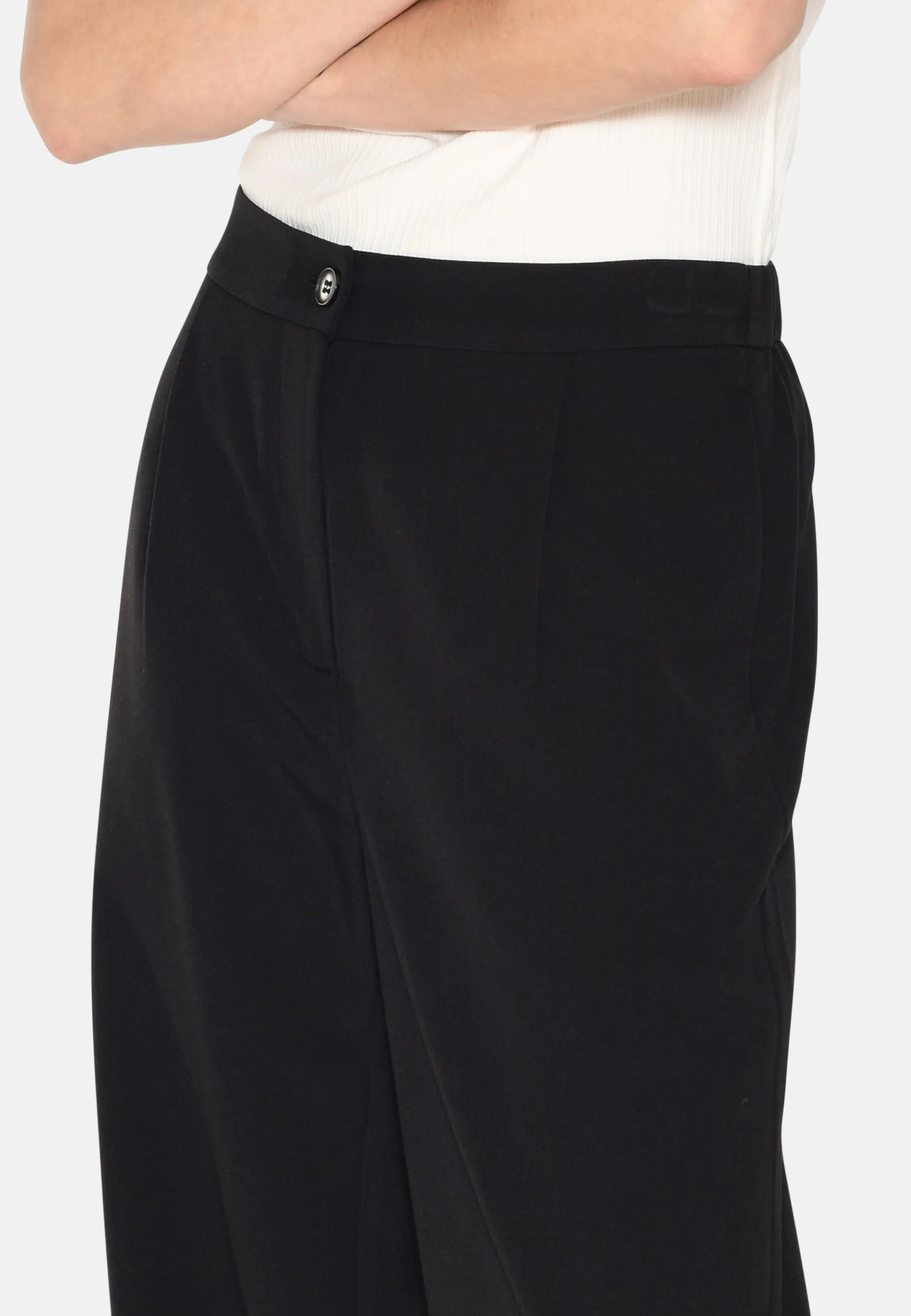 Smilla dressed pants 4135 - Black