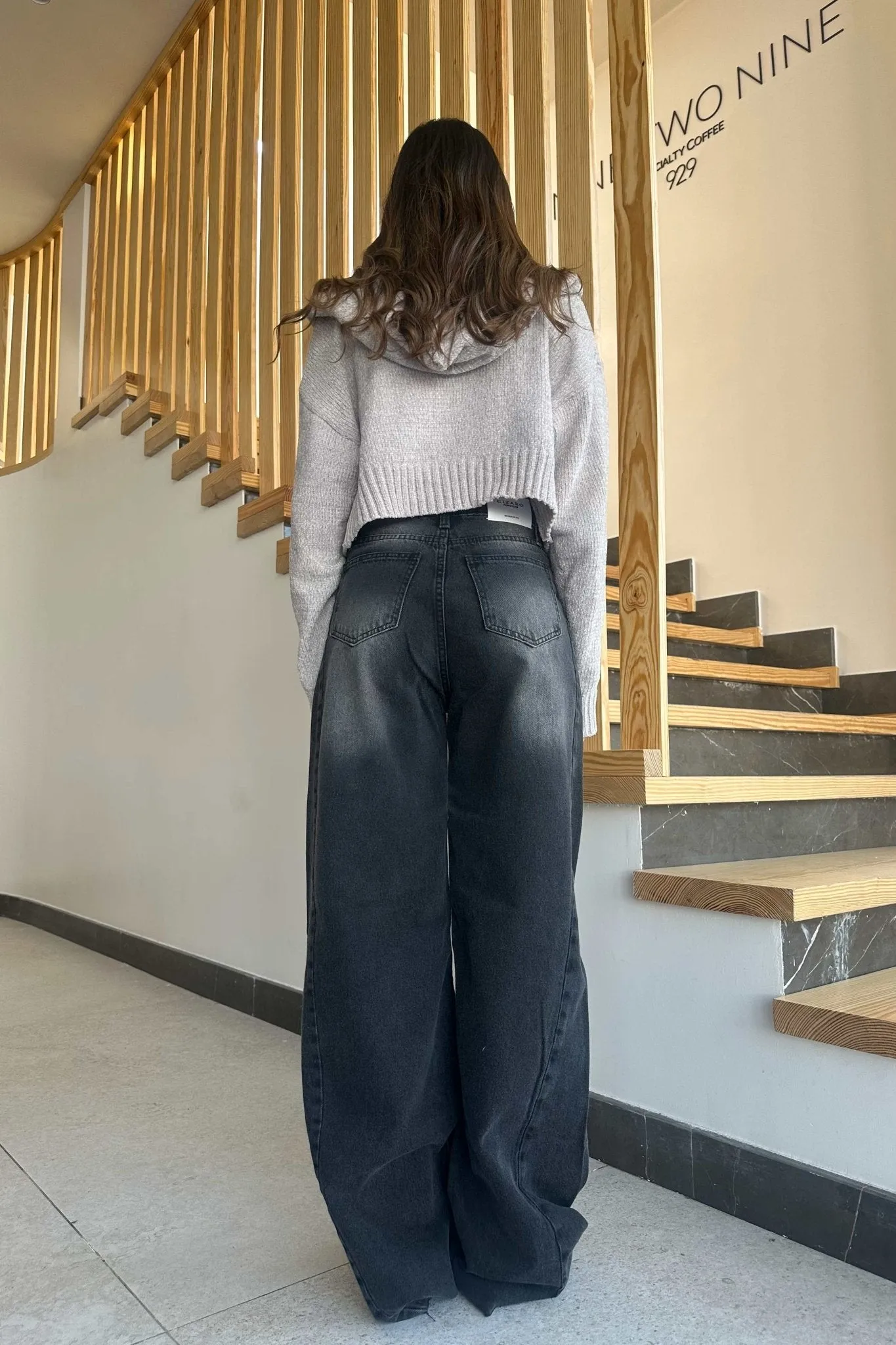 Super Baggy - Charcoal Black Jeans