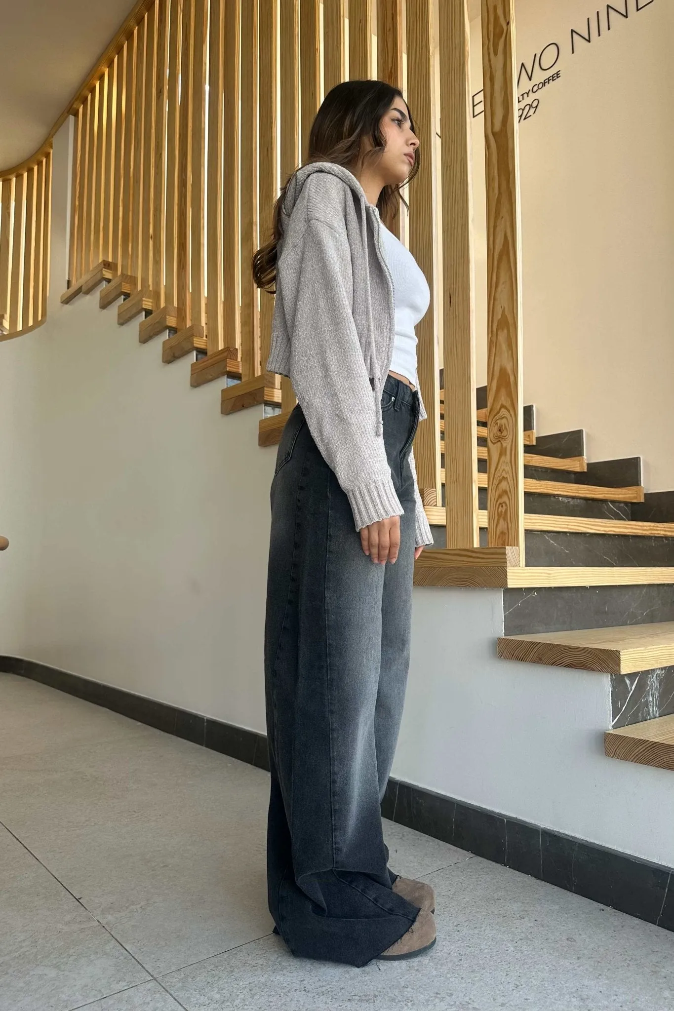 Super Baggy - Charcoal Black Jeans