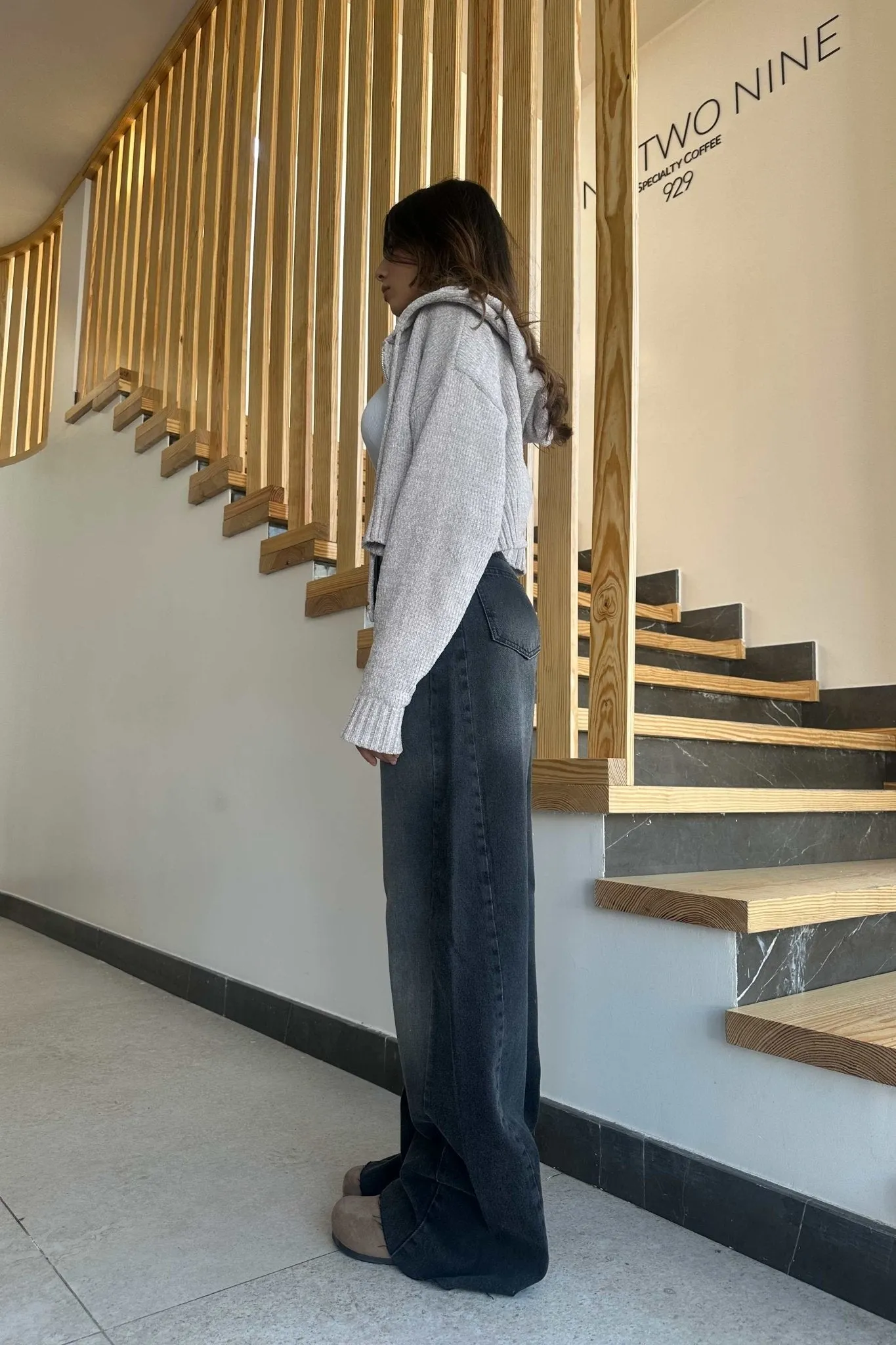Super Baggy - Charcoal Black Jeans