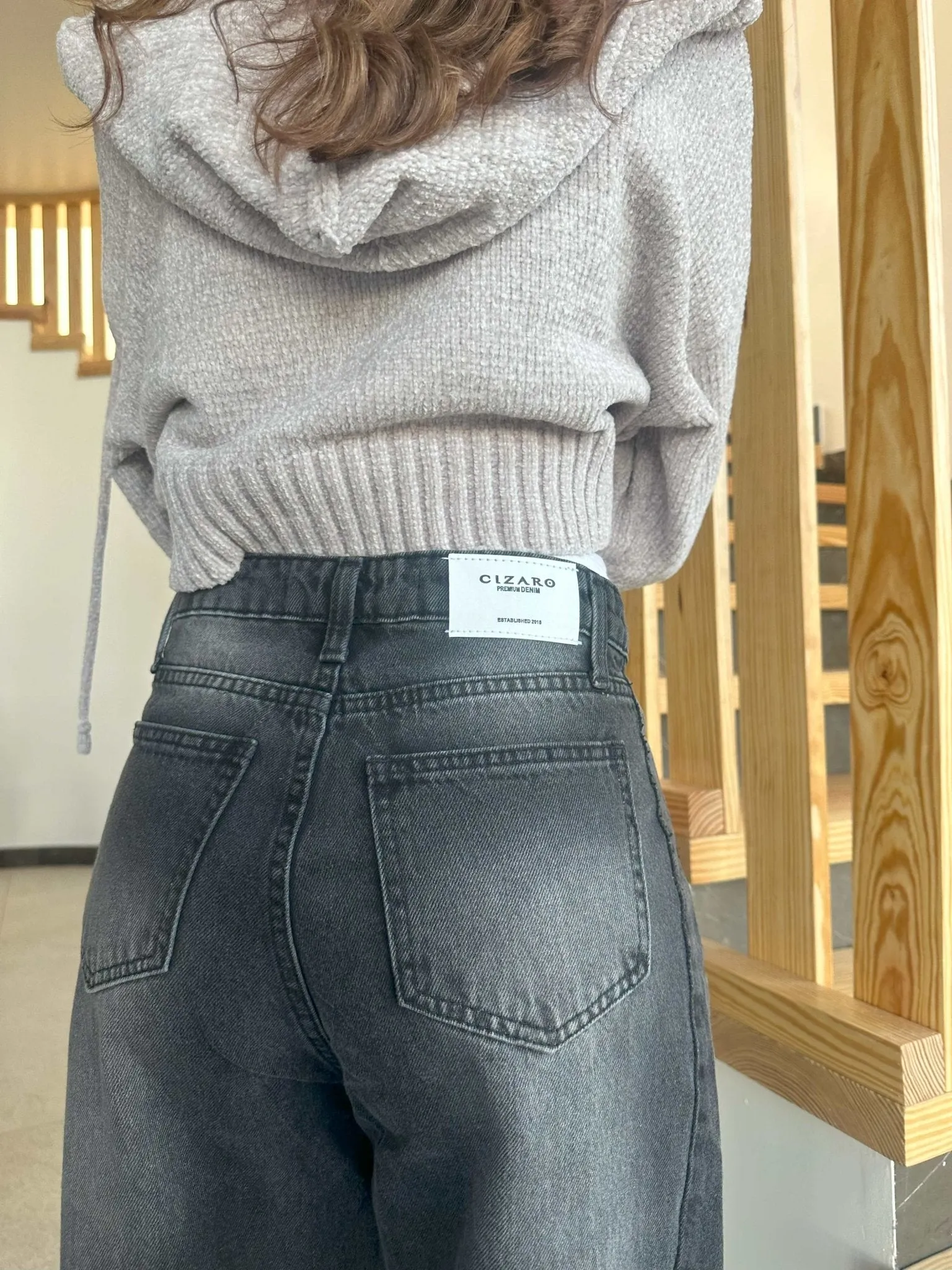 Super Baggy - Charcoal Black Jeans