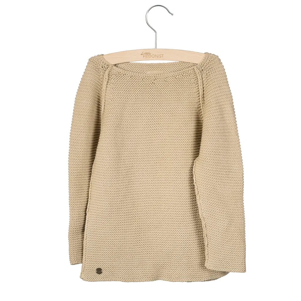 Sweater Knitted Boet Beige