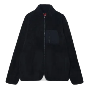 Teddy Fleece Jacket Black