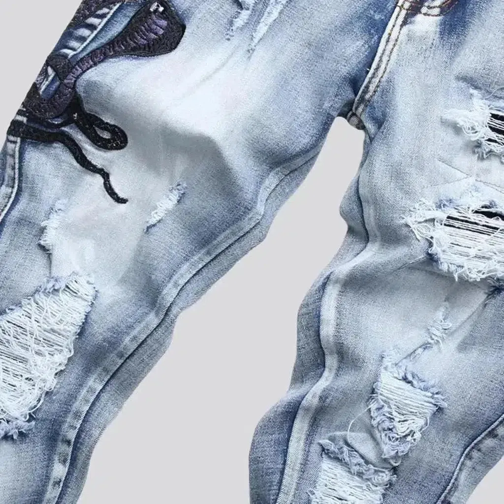 Vintage men's grunge jeans