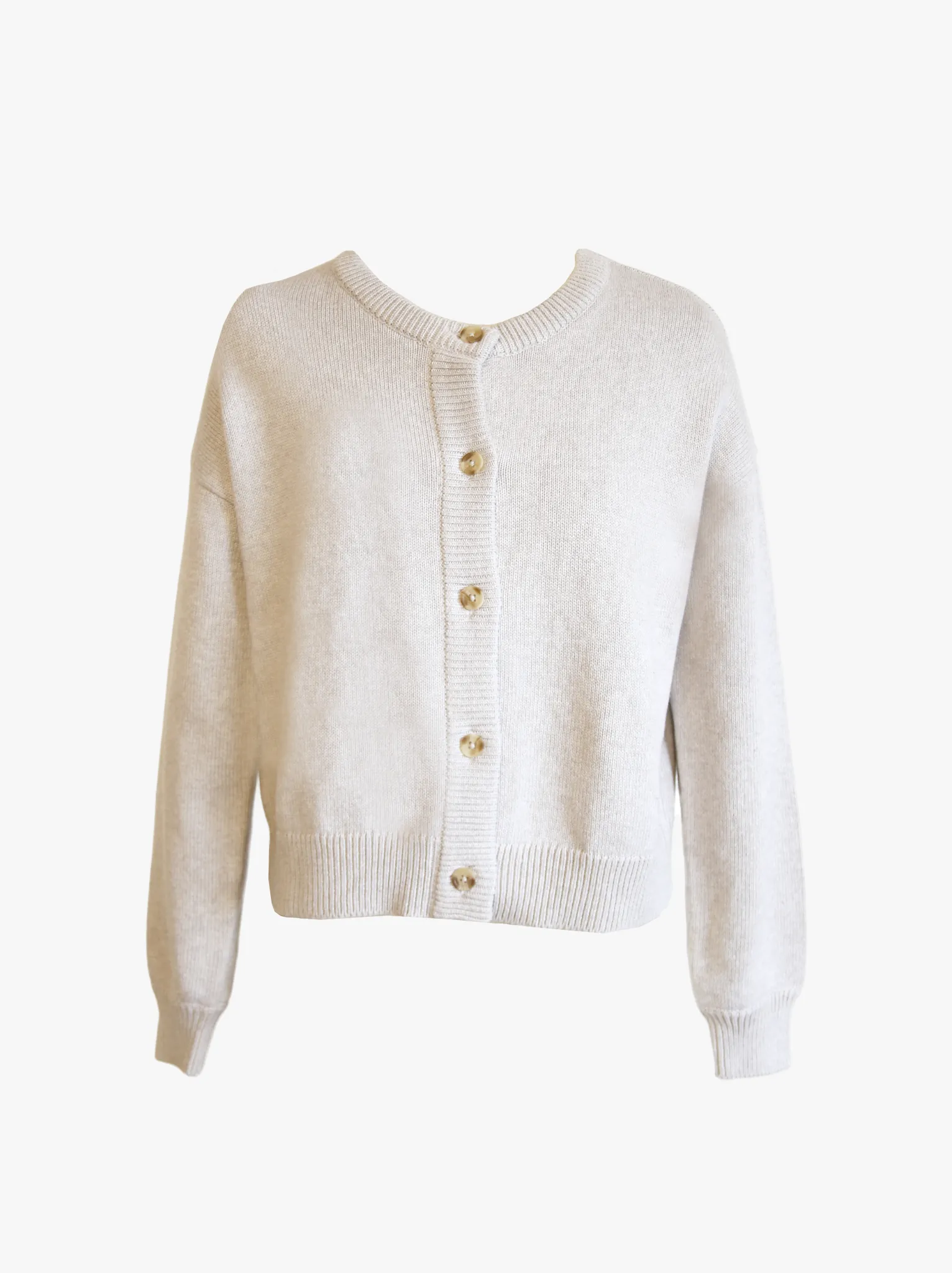 Willow Classic Cardigan - Chalk