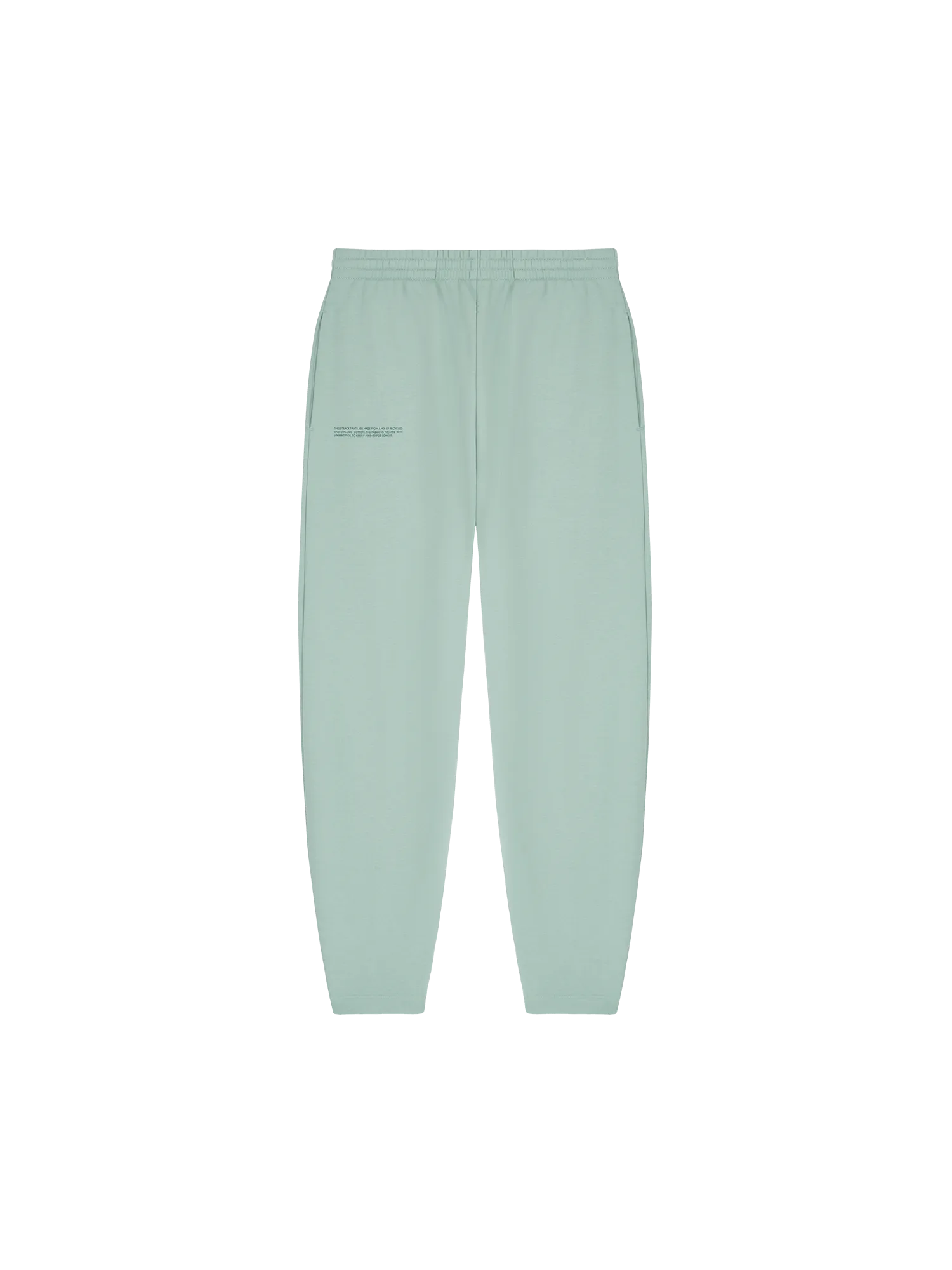 Womens DNA Barrel-Leg Track Pants—eucalyptus blue