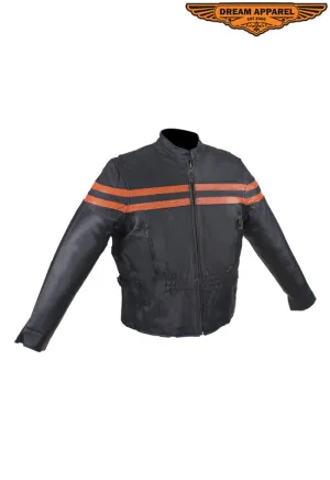 Womens Heavy Duty Soft Leather Jacket